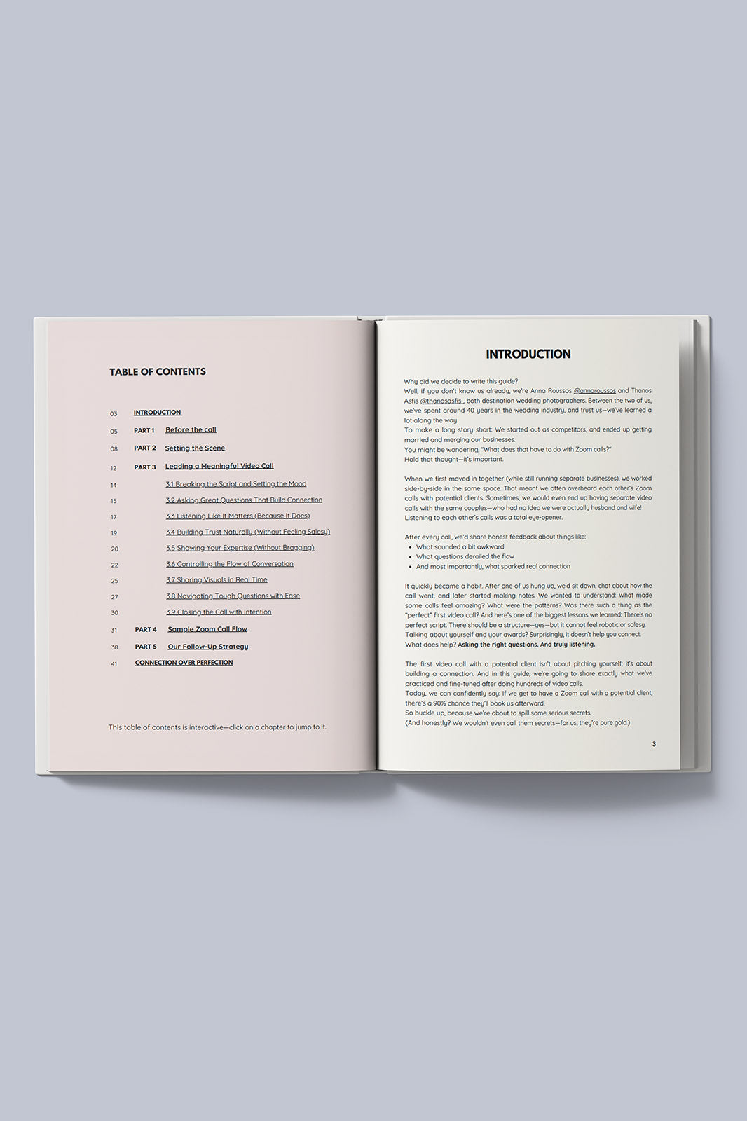 The Heart Of The First Call. A Wedding Photographer's Guide to Zoom Calls That Book - Ratta Studio Education