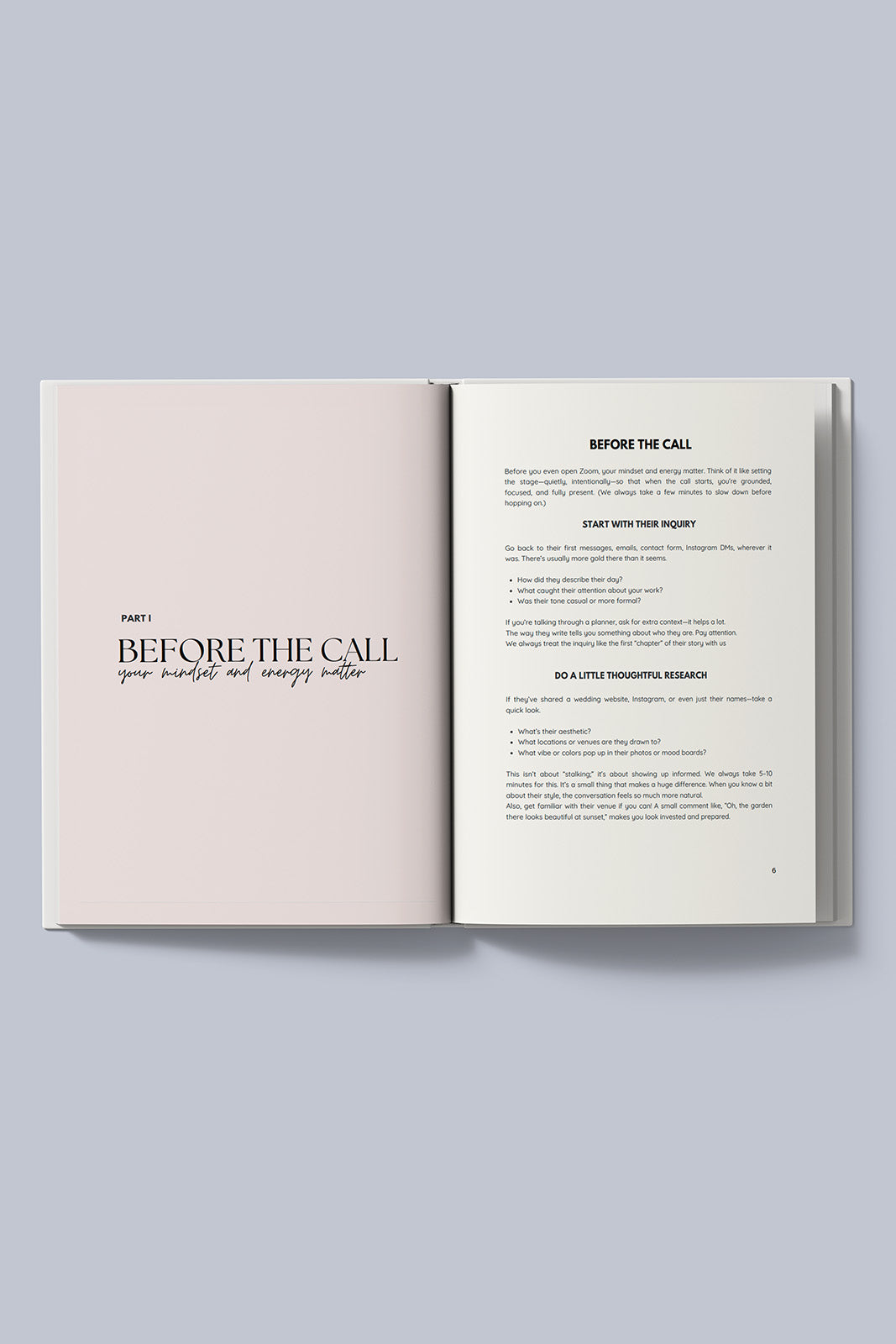 The Heart Of The First Call. A Wedding Photographer's Guide to Zoom Calls That Book - Ratta Studio Education